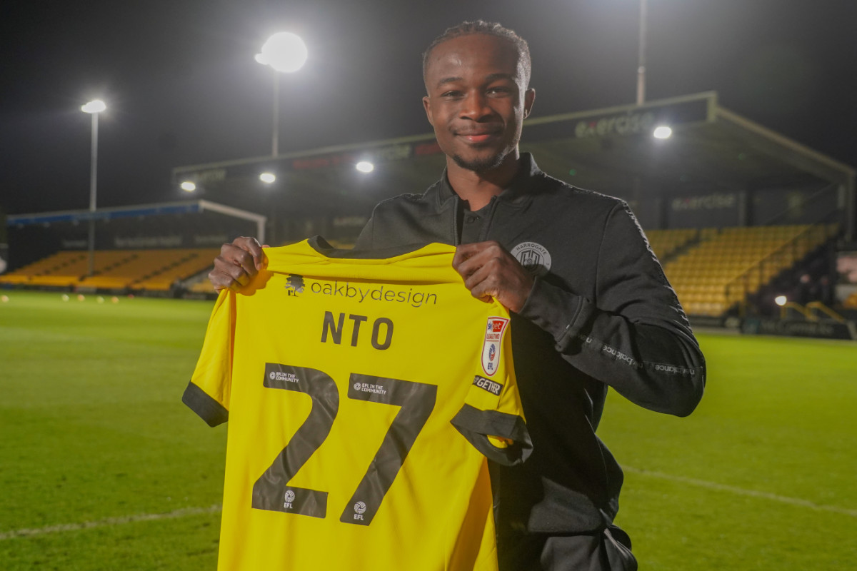 Harrogate Signs Forward Eno Nto